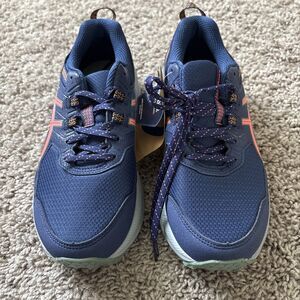 ASICS Gel Venture 9 Indigo Blue Papaya Women's Size 6 New Walk 1012b313 400